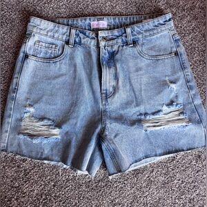 Pink Lily Denim Shorts